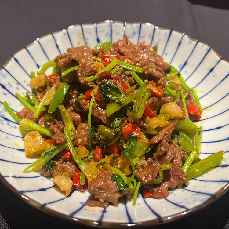 Hunan Stir-fried Beef